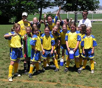 Fourth-grade soccer team